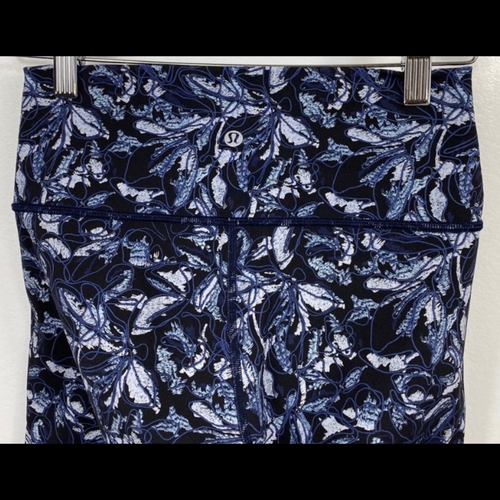 Lululemon Wunder Under Crop Embellished Multi